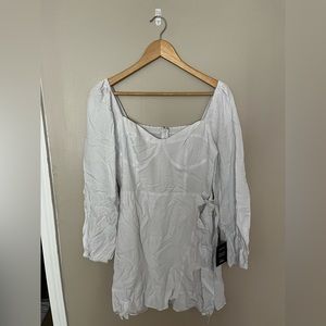 NWT Lulu’s Always the Right Time White Mini Dress